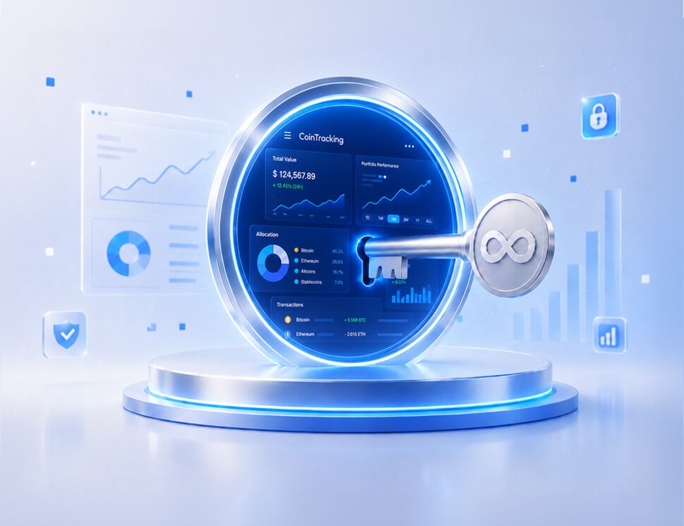 CoinTracking lifetime plan — pay once, own forever