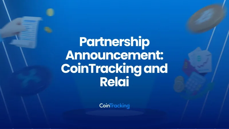 Partnership Announcement: CoinTracking and Relai