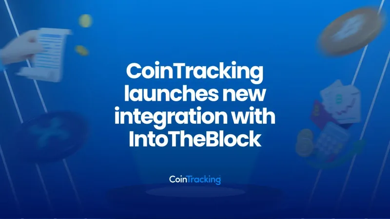 CoinTracking launches new integration with IntoTheBlock