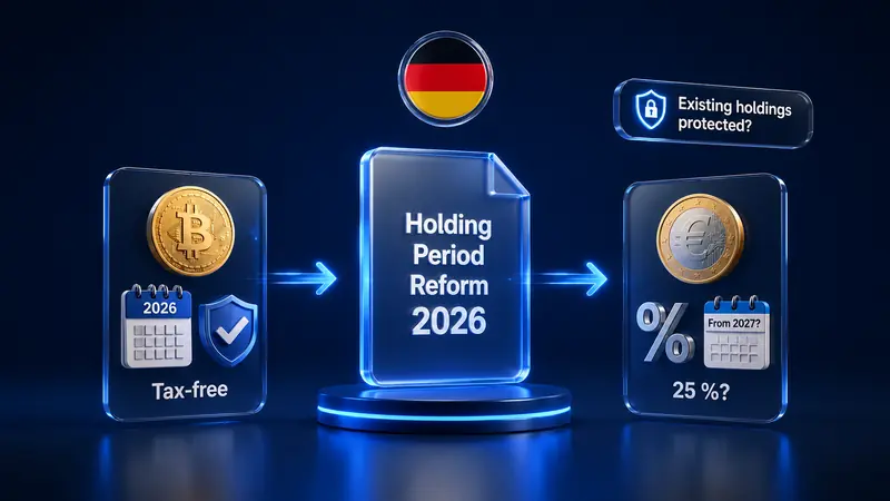 Germany's Crypto Holding Period Reform 2026: What Investors Need to Know