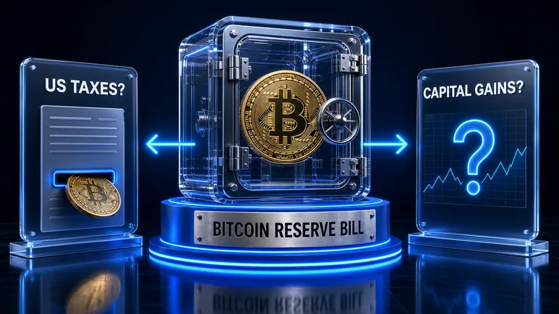 Strategic Bitcoin Reserve Bill: Could You Soon Pay US Taxes in Bitcoin With No Capital Gains?